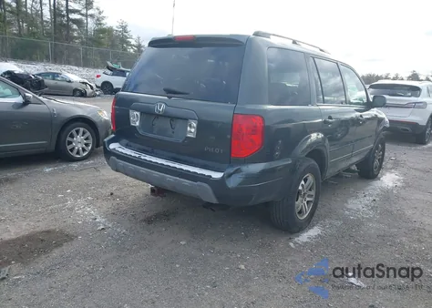 2004 Honda Pilot Ex-L z USA, uszkodzony, nr VIN 2HKYF18644H553498